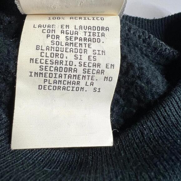 Vintage 1997 Extreme Dinosaurs Cartoon Sweatshirt Retro 90s Crewneck Black - Picture 6 of 10